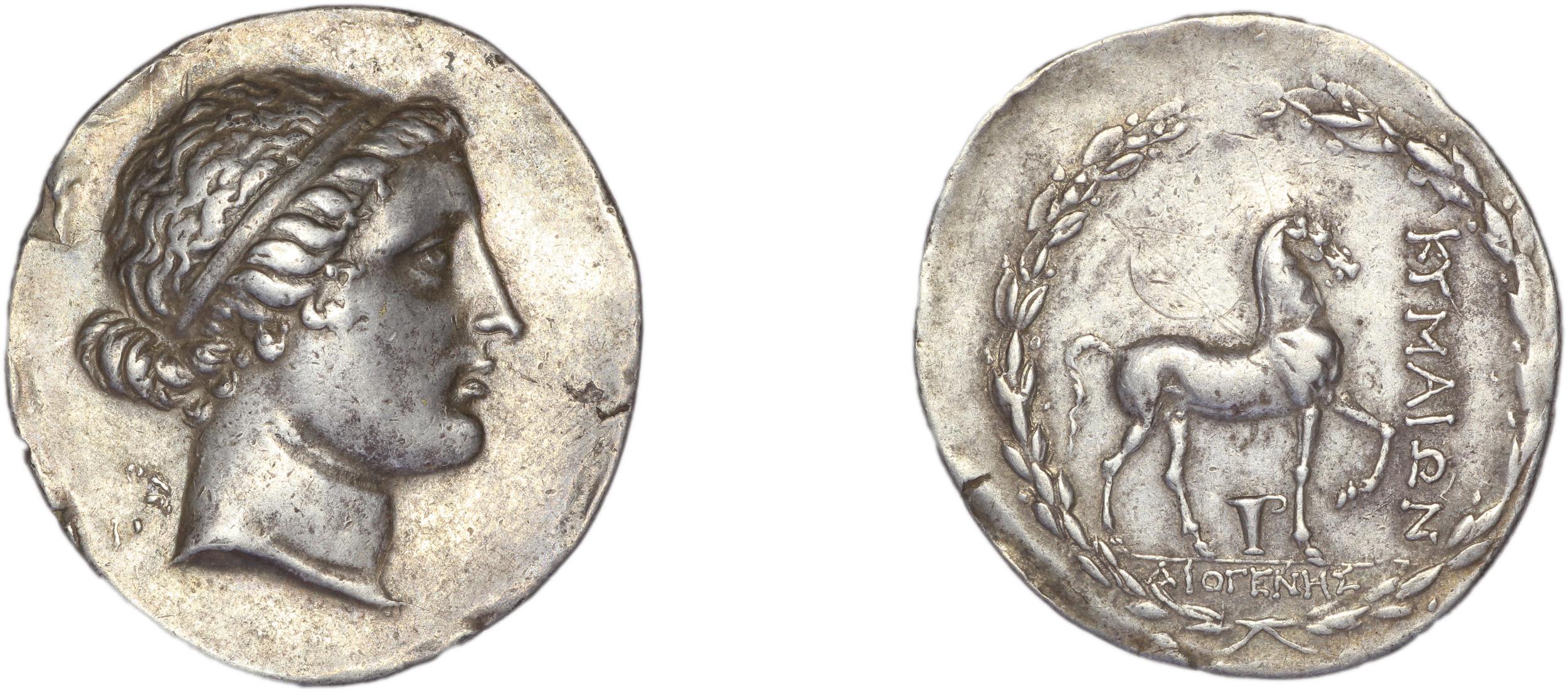 Cyme Oakley 1982 Diogenes, аверс, bm