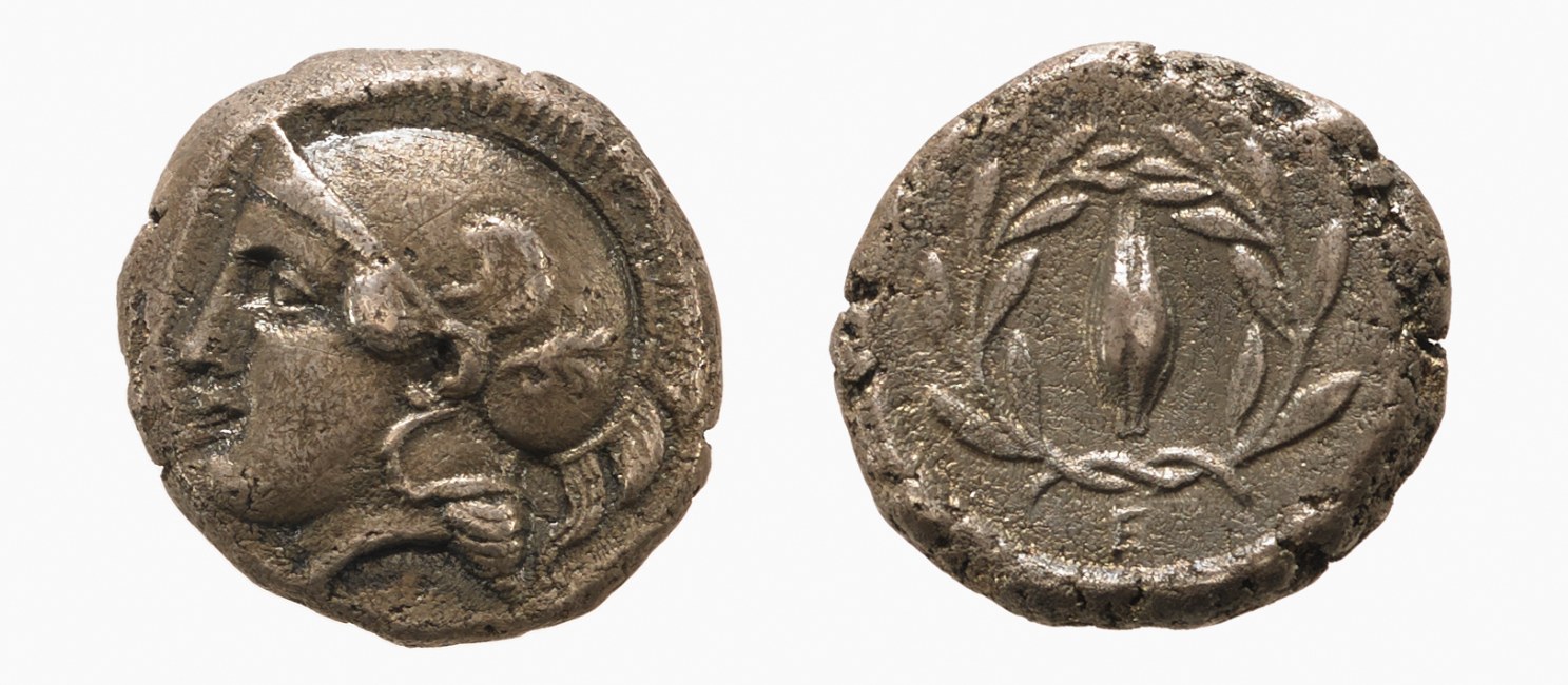 аверс Elaea SNG von Aulock 1602-1603