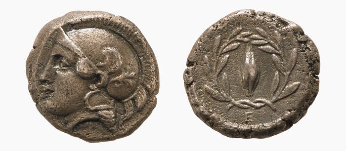 реверс Elaea SNG von Aulock 1602-1603