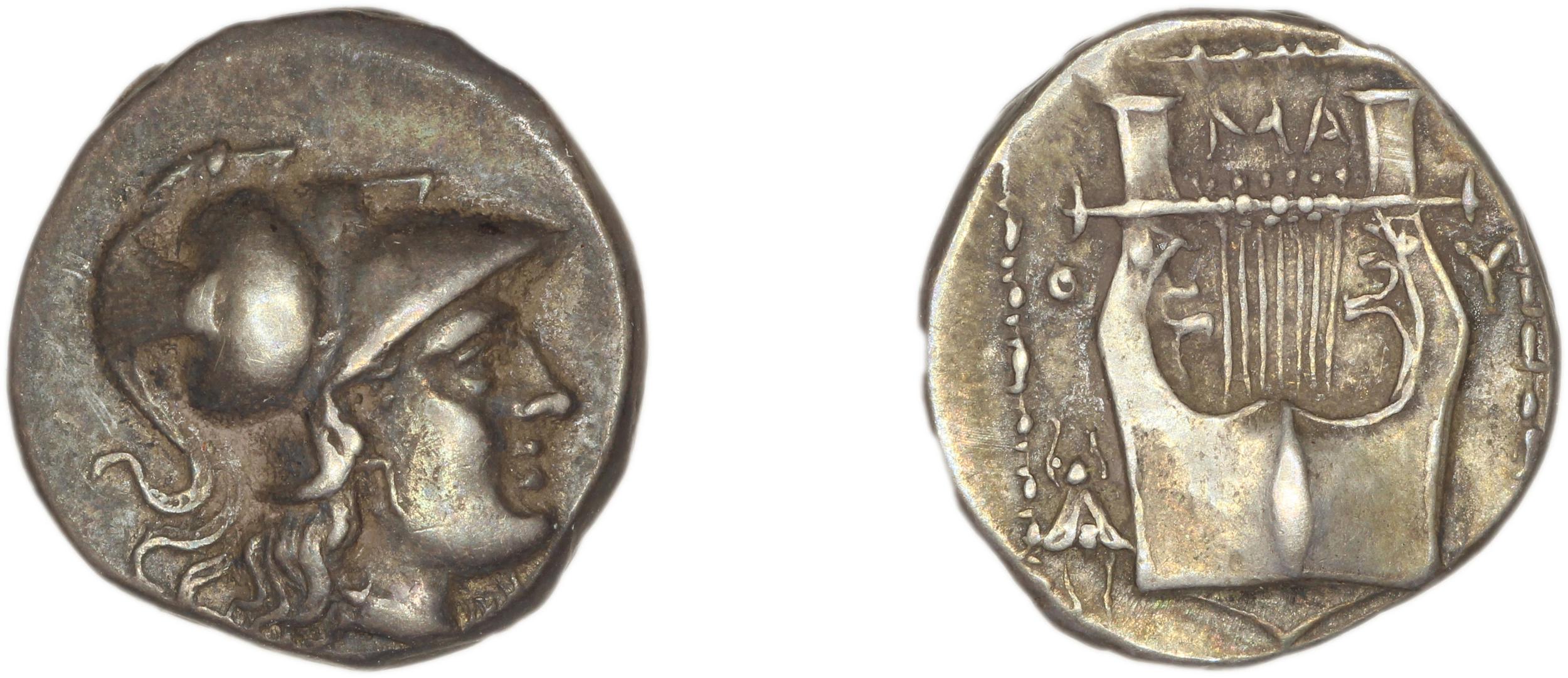 Methymna Franke 1975 13, аверс, bm