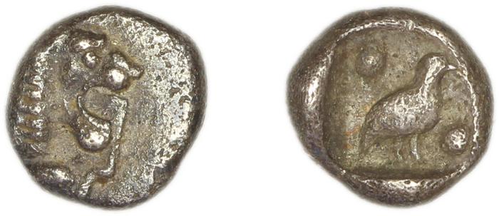 Miletus SNG Tübingen 3000-3017, реверс, bm