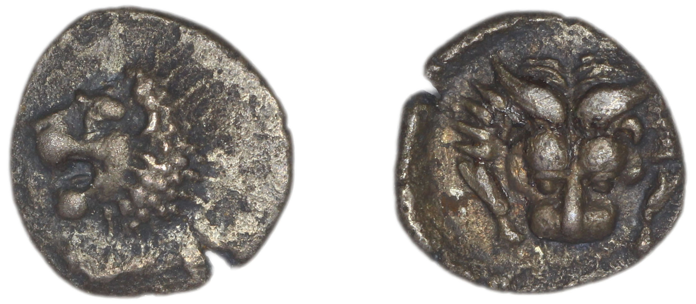 аверс Hecatomnus of Caria Mylasa Troxell 1984 1