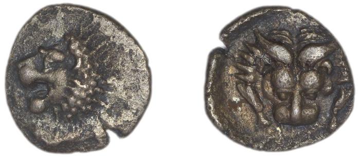 реверс Hecatomnus of Caria Mylasa Troxell 1984 1