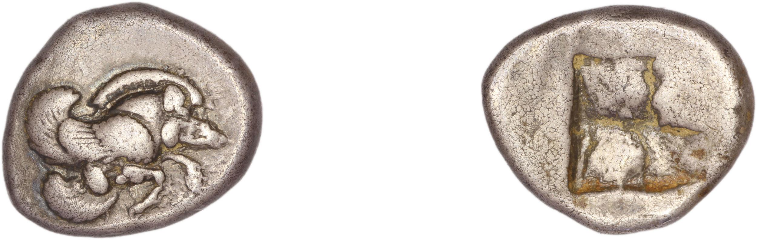 Clazomenae Dengate 1967 IB didrachms, аверс, bm