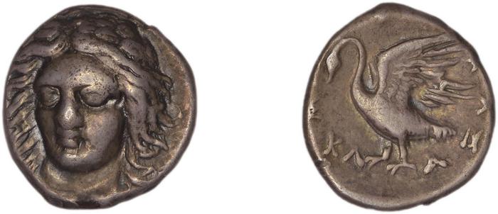 Clazomenae Dengate 1967 IIE, реверс, bm