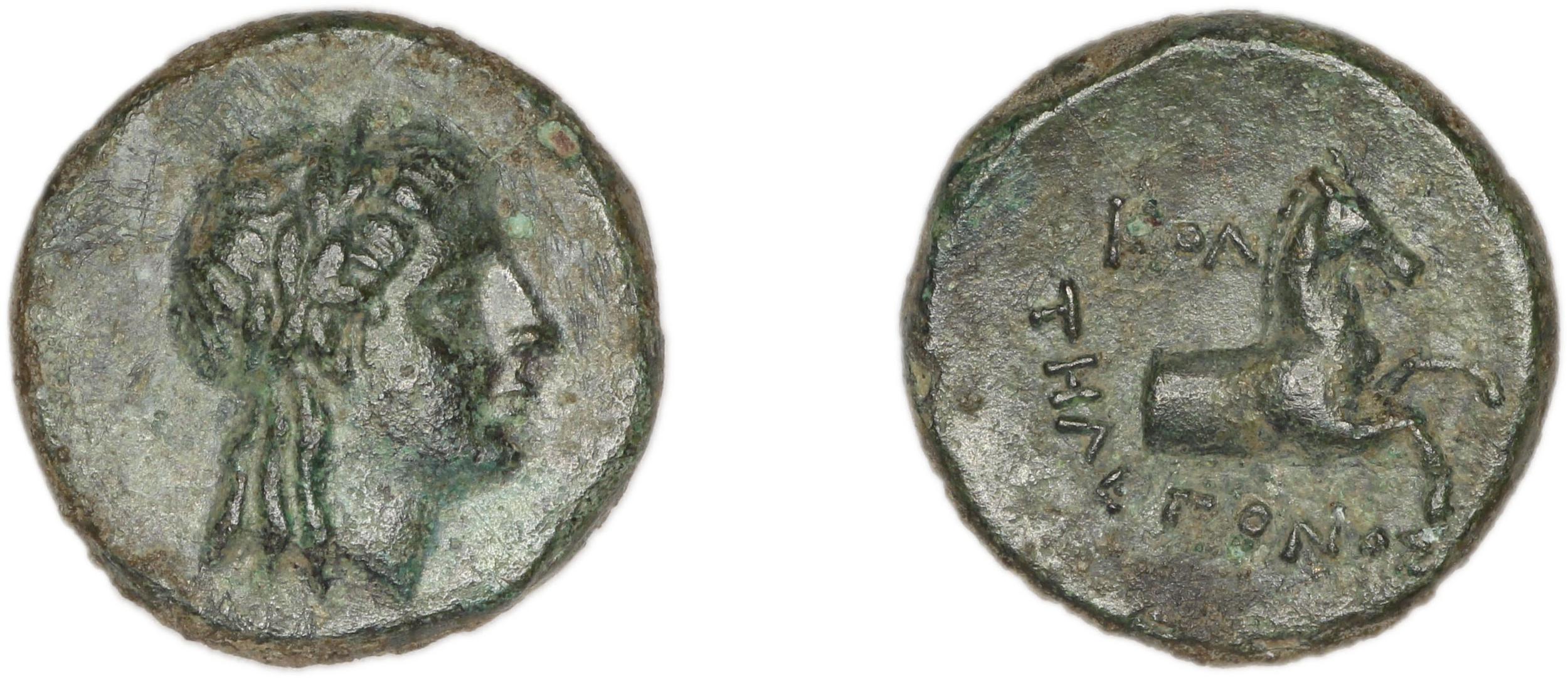 Colophon Kinns 1980 Period II, AE 16, аверс, bm