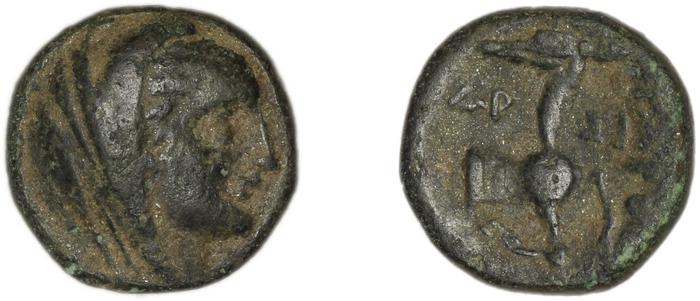 реверс Ephesus Kinns and Holt 2023 Period IIIa, AE XII