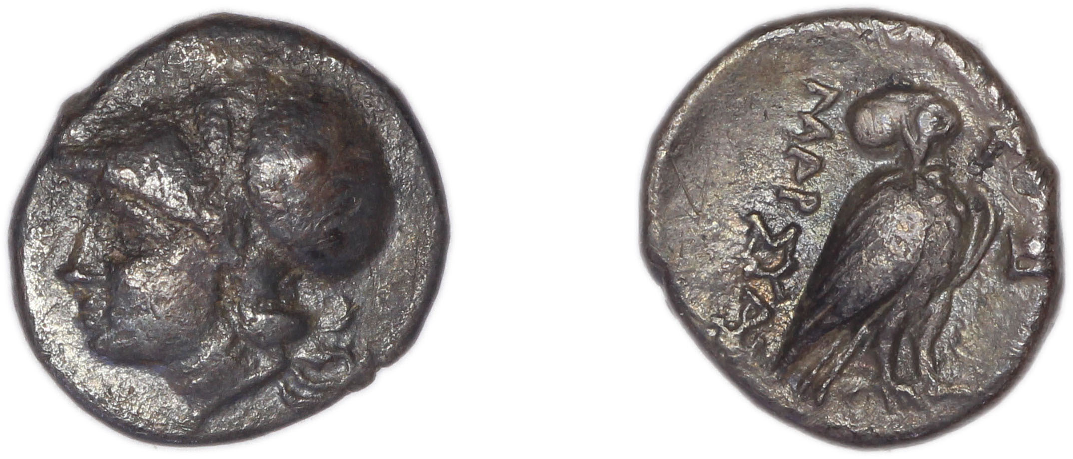 Lebedus Kinns 1980 Period I, AR IA, аверс, bm