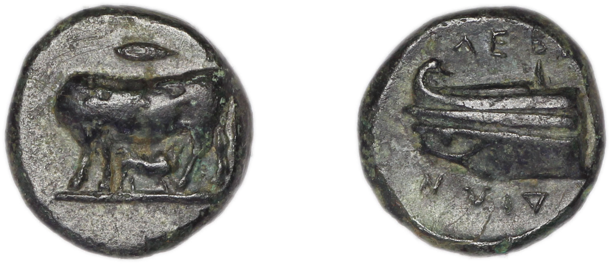 аверс Lebedus Kinns 1980 Period I, AE 1