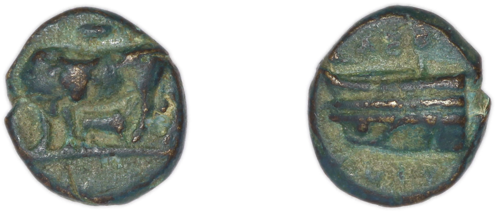 Lebedus Kinns 1980 Period I, AE 1, аверс, bm