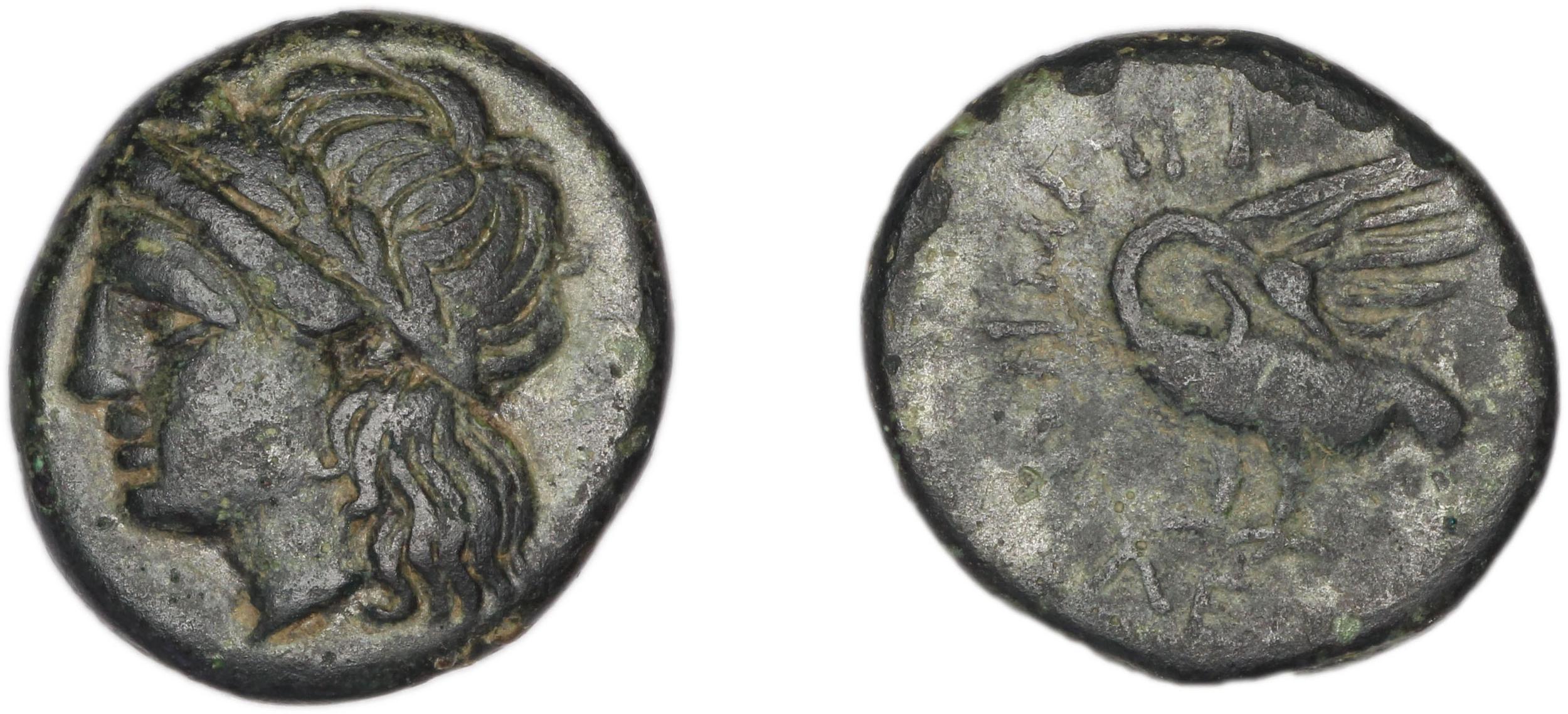 Leucae Kinns, Studies in Greek Personal Names presented to Elaine Matthews, 2010 Bronze A, аверс, bm