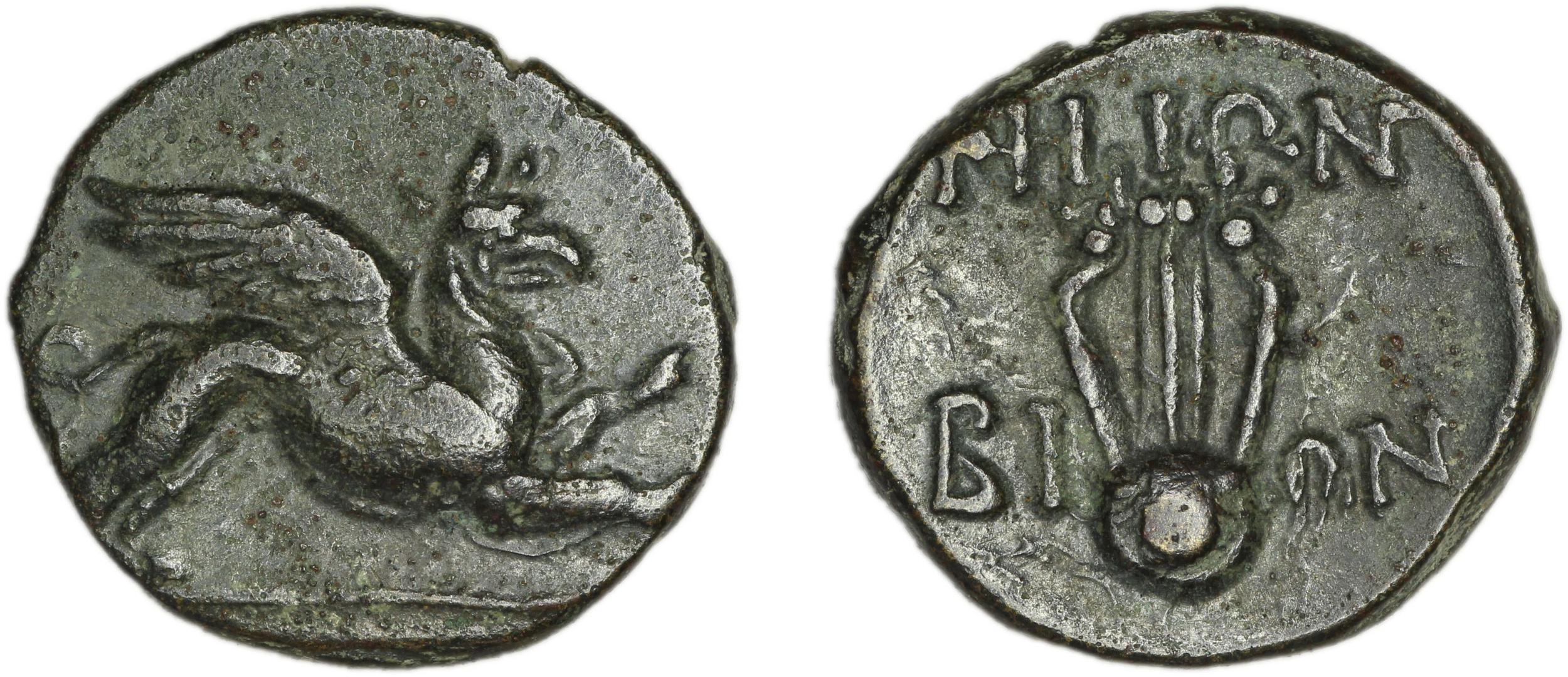 Teos Kinns 1980 Period II, AE 10, аверс, bm