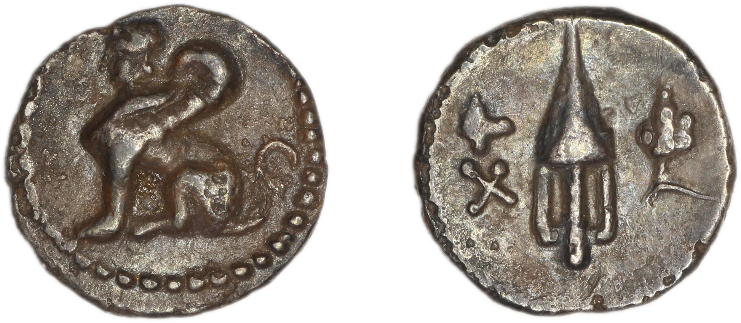 аверс Chios Lagos 1998 Reduced Attic standard diobols