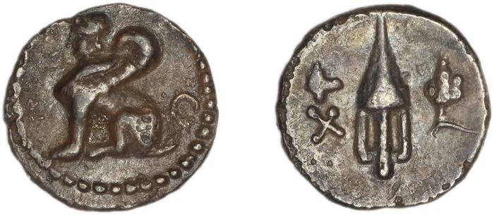 реверс Chios Lagos 1998 Reduced Attic standard diobols