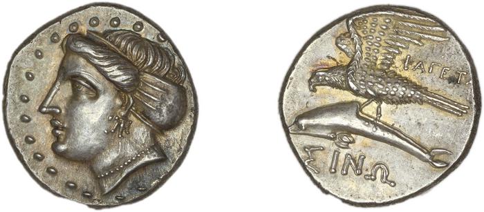 Sinope Waddington 1925 25-28, реверс, bm