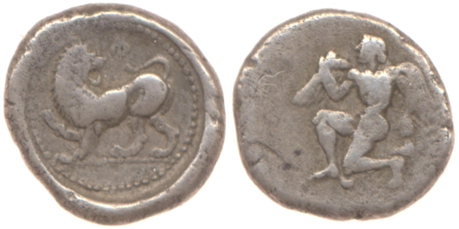 Uncertain Carian mint B Konuk 2007 M33-6, аверс, bm