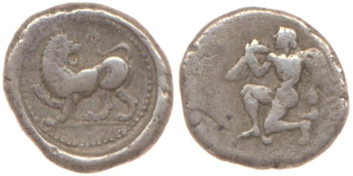 Uncertain Carian mint B Konuk 2007 M33-6, реверс, bm