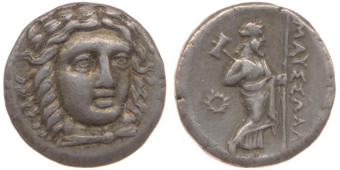 Mausolus of Caria Halicarnassus Konuk 1998 B5, реверс, bm
