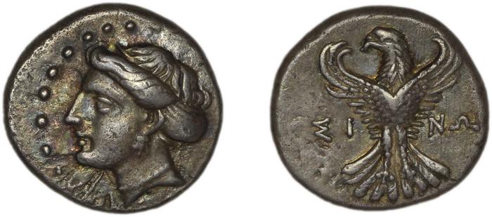 Sinope Waddington 1925 30, реверс, bm