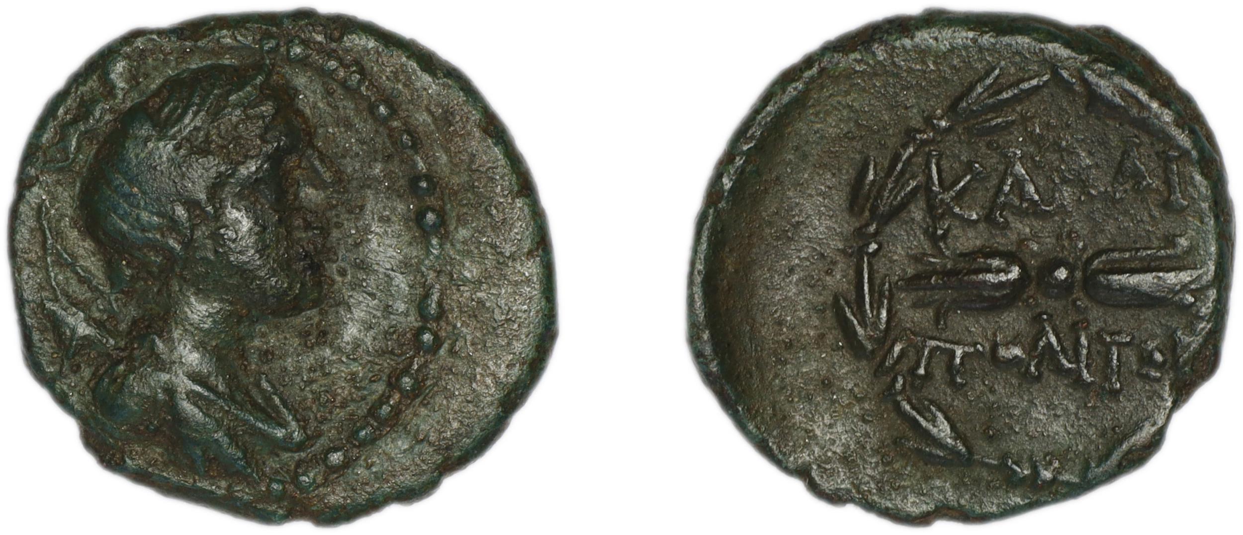 аверс Callipolis British Museum  1979.1.1.502