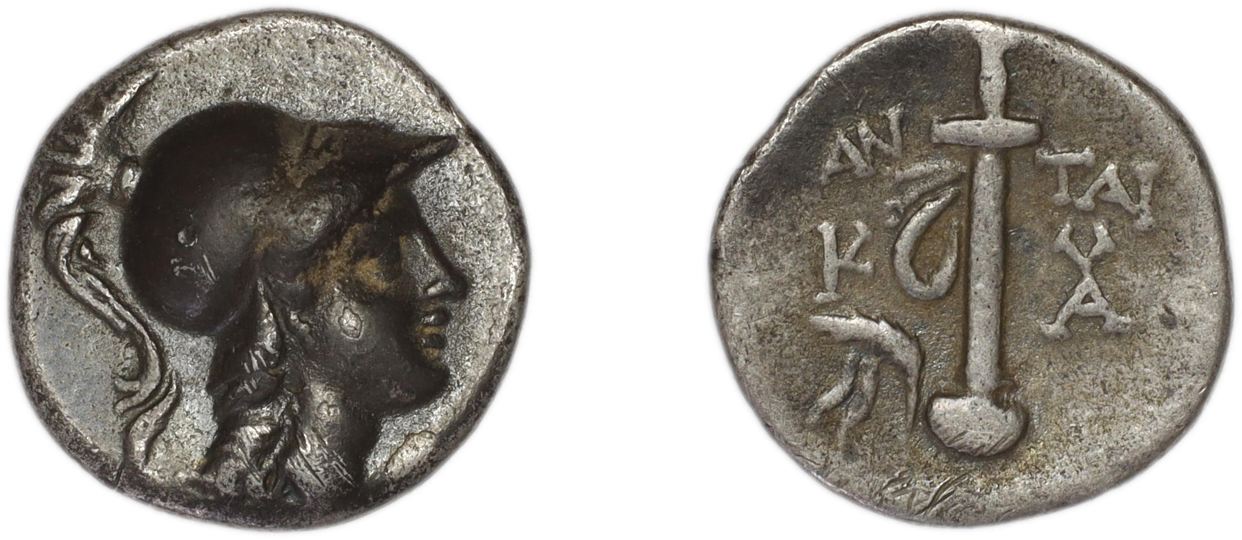 Caunus Ashton 1999 p. 142-5, 1-93, аверс, bm