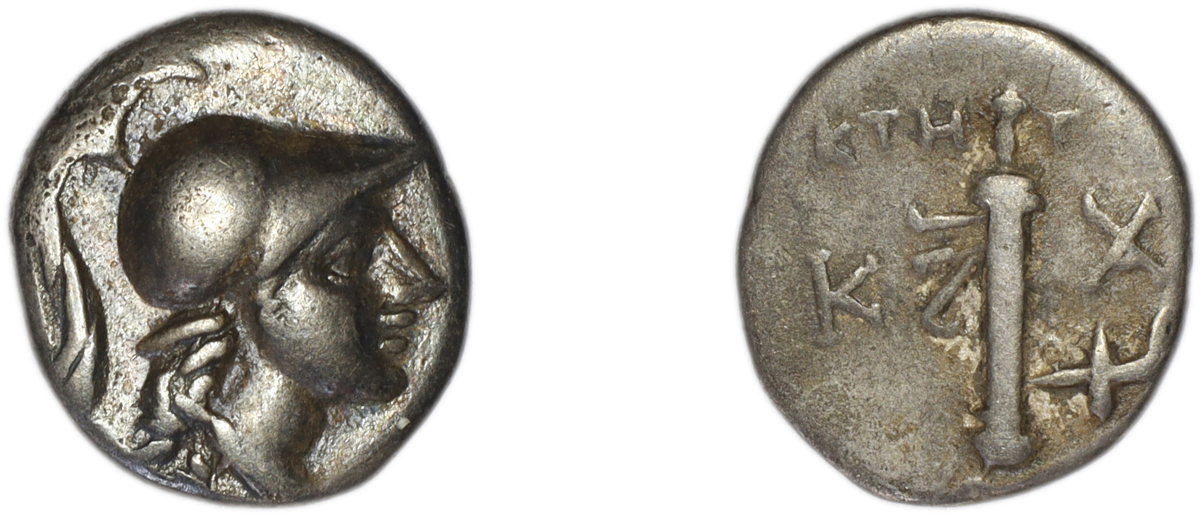 Caunus Ashton 1999 p. 142-5, 1-93, аверс, bm