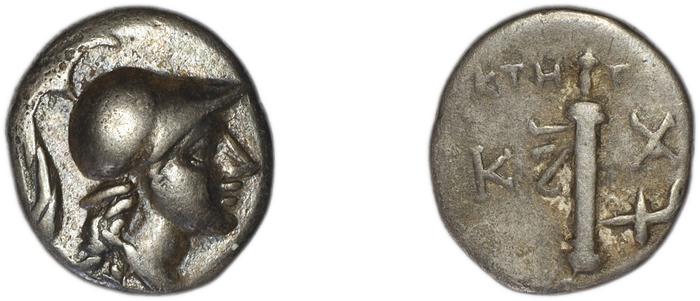 Caunus Ashton 1999 p. 142-5, 1-93, реверс, bm