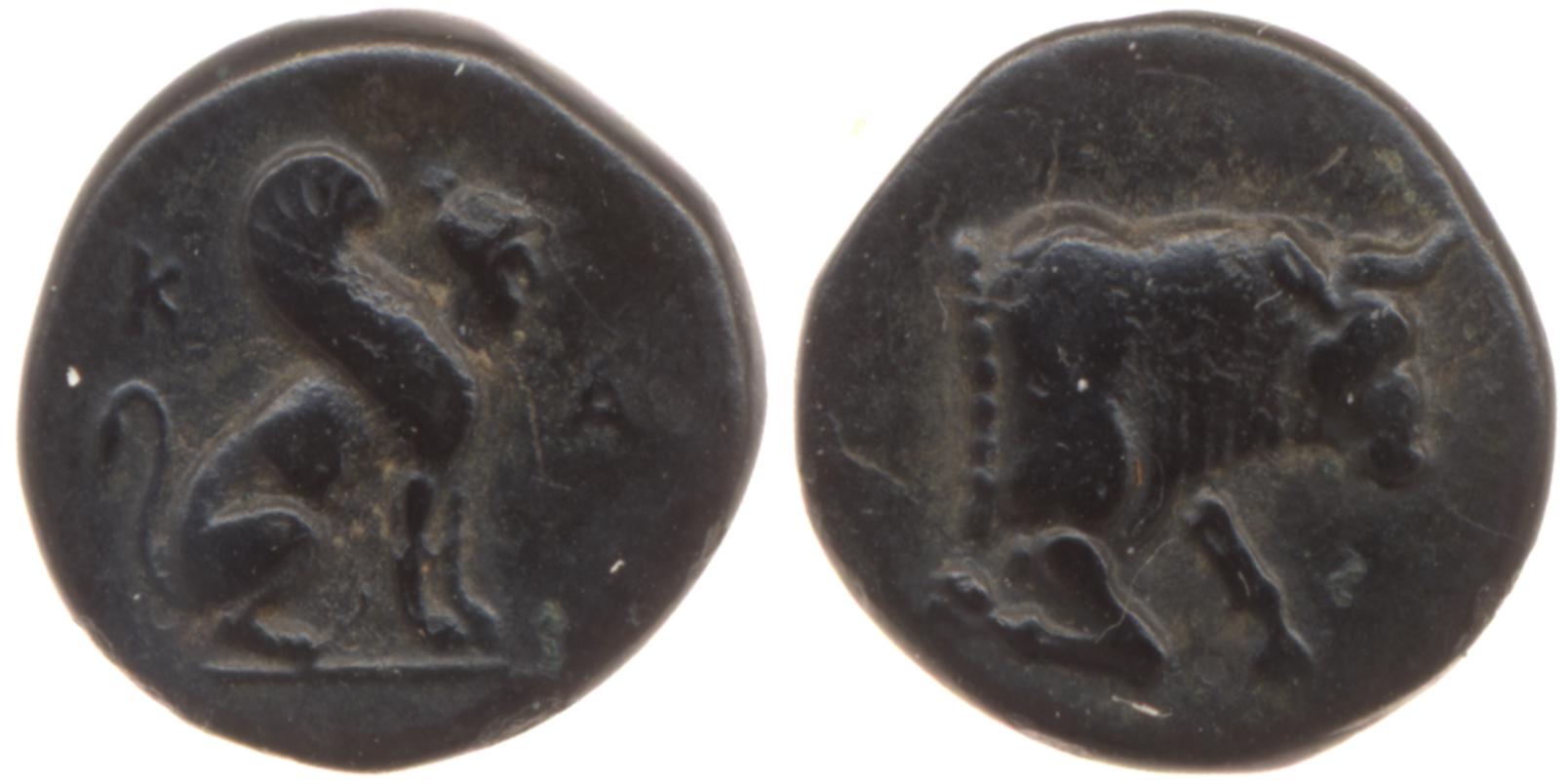 Caunus Konuk 1998 pl. 50, B, аверс, bm