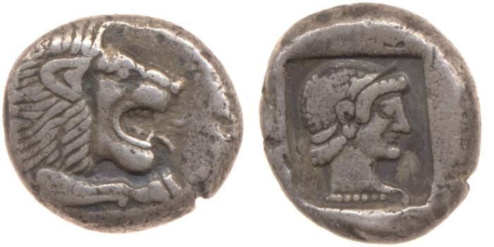 Cnidus Cahn 1970 Series II, реверс, bm