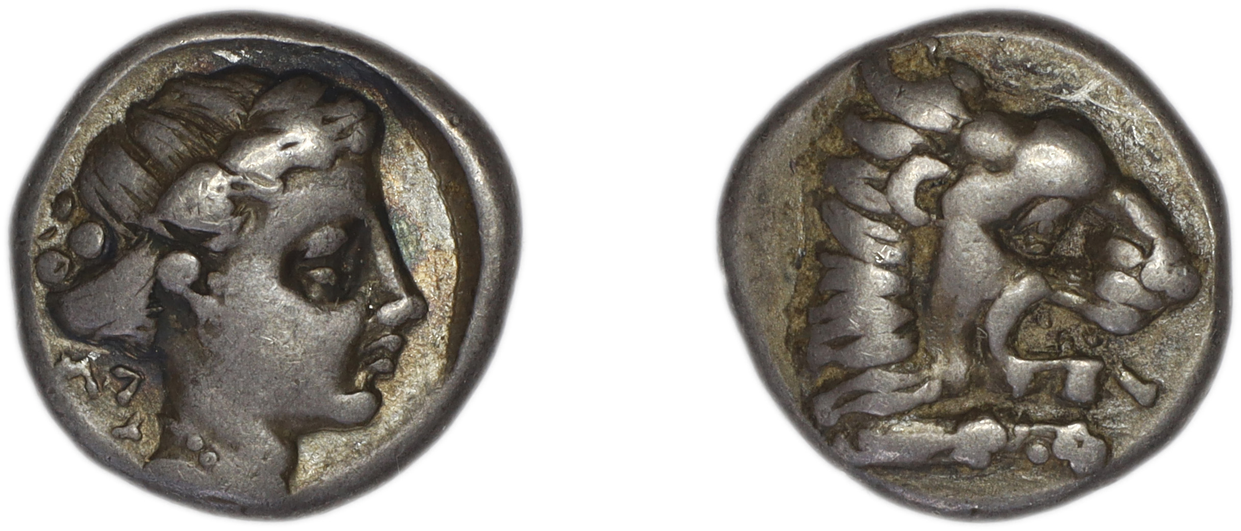 Cnidus Ashton 1999 Hemidrachms, аверс, bm
