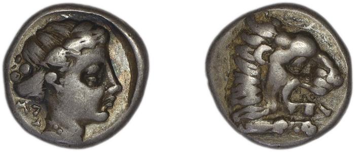 Cnidus Ashton 1999 Hemidrachms, реверс, bm