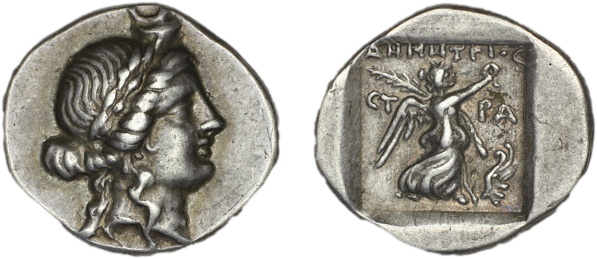 аверс Stratoniceia Meadows 2002 Group 2 drachm
