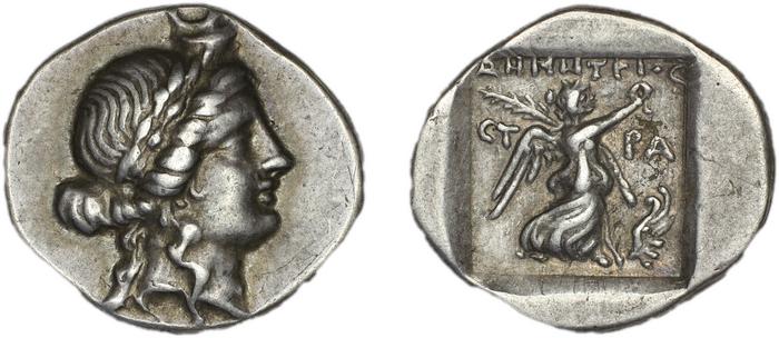 реверс Stratoniceia Meadows 2002 Group 2 drachm