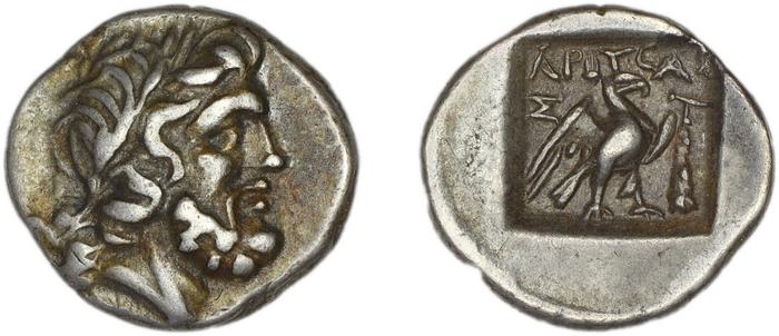 Stratoniceia Meadows 2002 Group 2 hemidrachm, реверс, bm