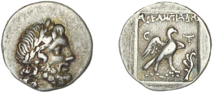 reverse Stratoniceia Meadows 2002 Group 2 hemidrachm