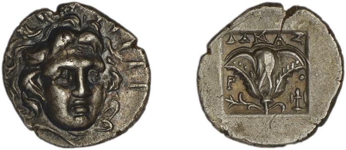 Rhodes Jenkins 1989 Group D hemidrachms, реверс, bm