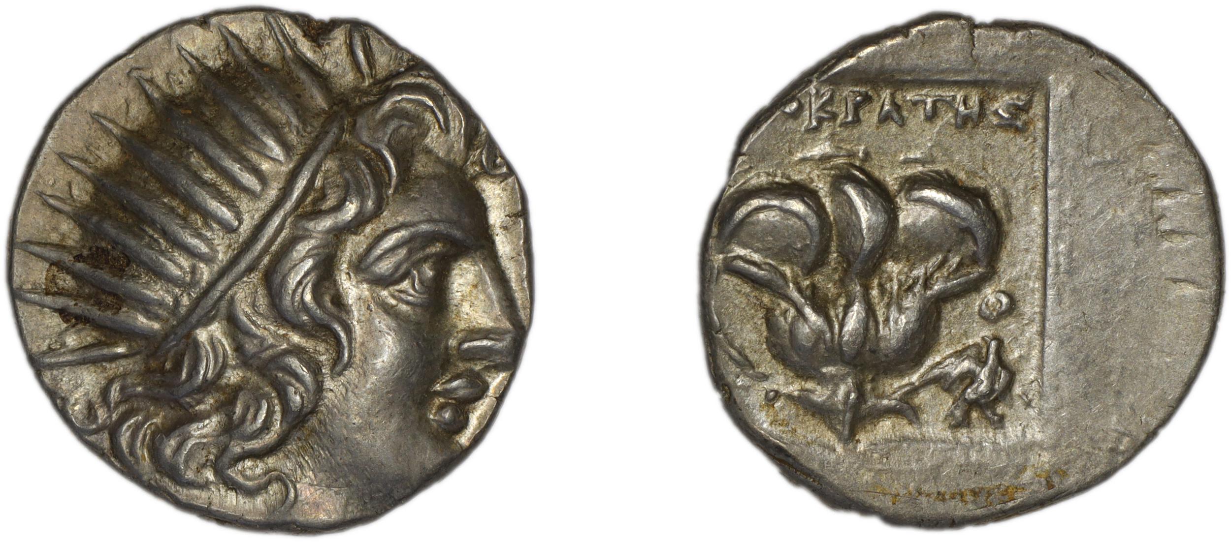 Rhodes Jenkins 1989 Group D drachms, аверс, bm