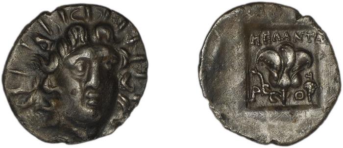 Rhodes Jenkins 1989 Group D hemidrachms, реверс, bm