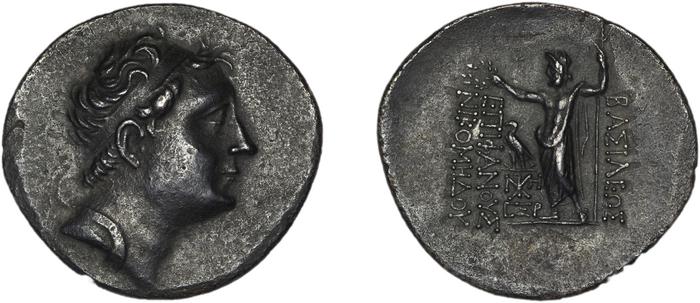 Nicomedes II of Bithynia Bithynia Waddington 1908 40, реверс, bm