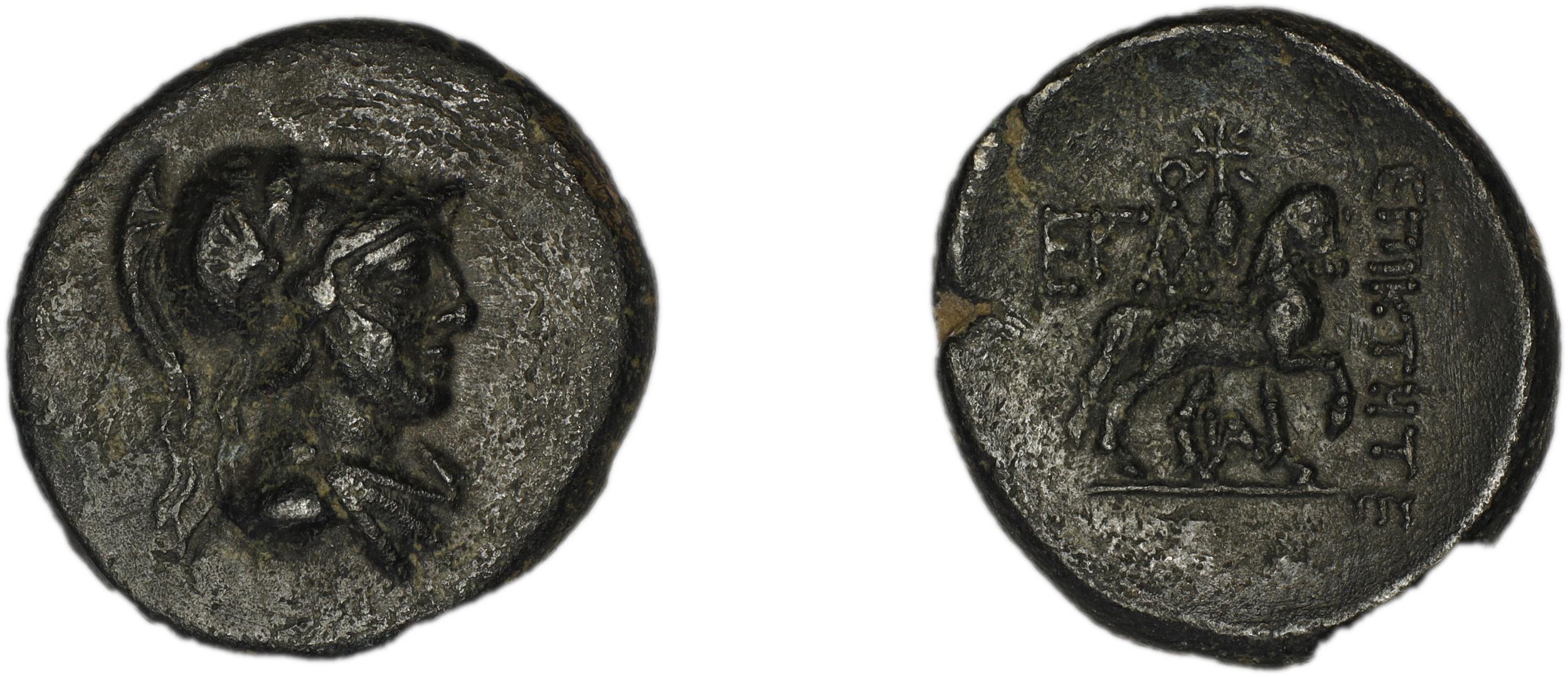 Epicteteis Aezanis BMC Epicteteis 1-3, 6-9, аверс, bm