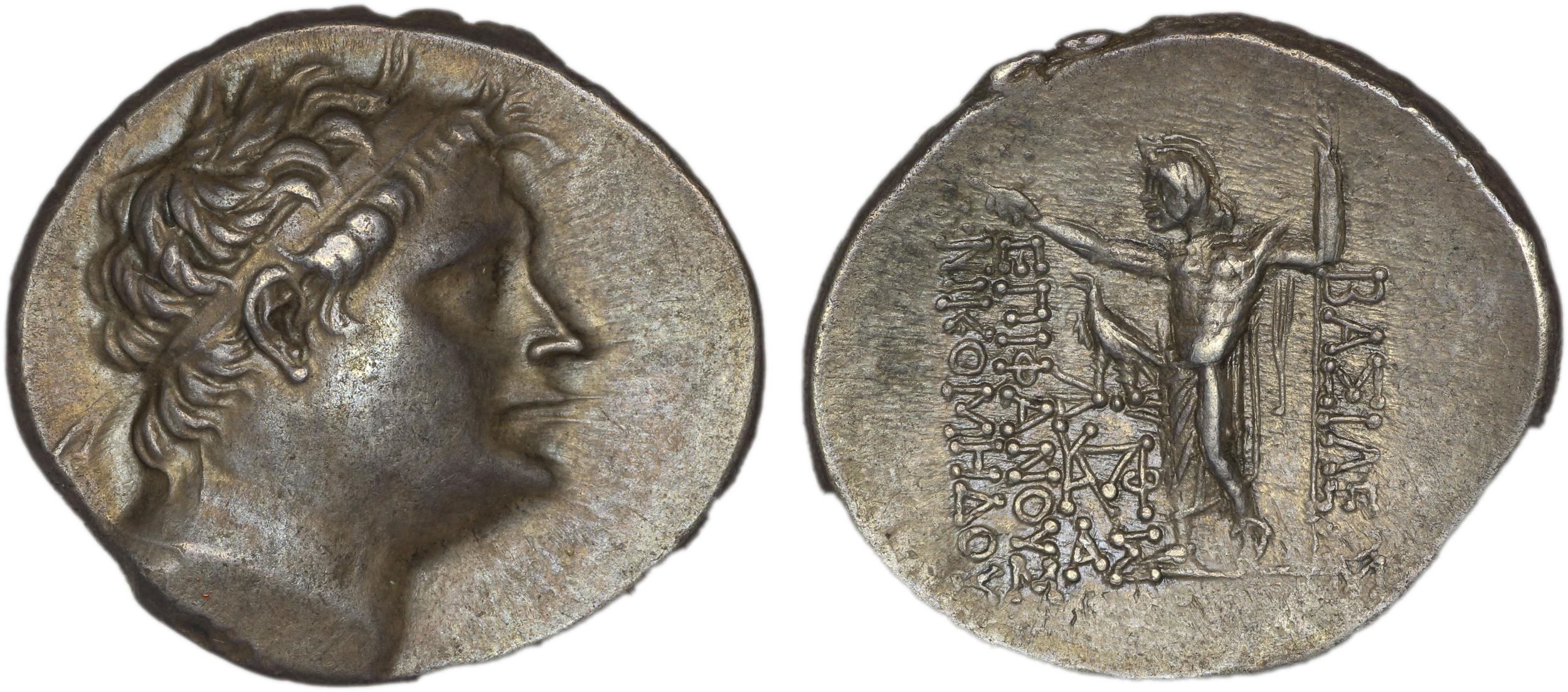 Nicomedes IV of Bithynia Bithynia Waddington 1908 40, аверс, bm