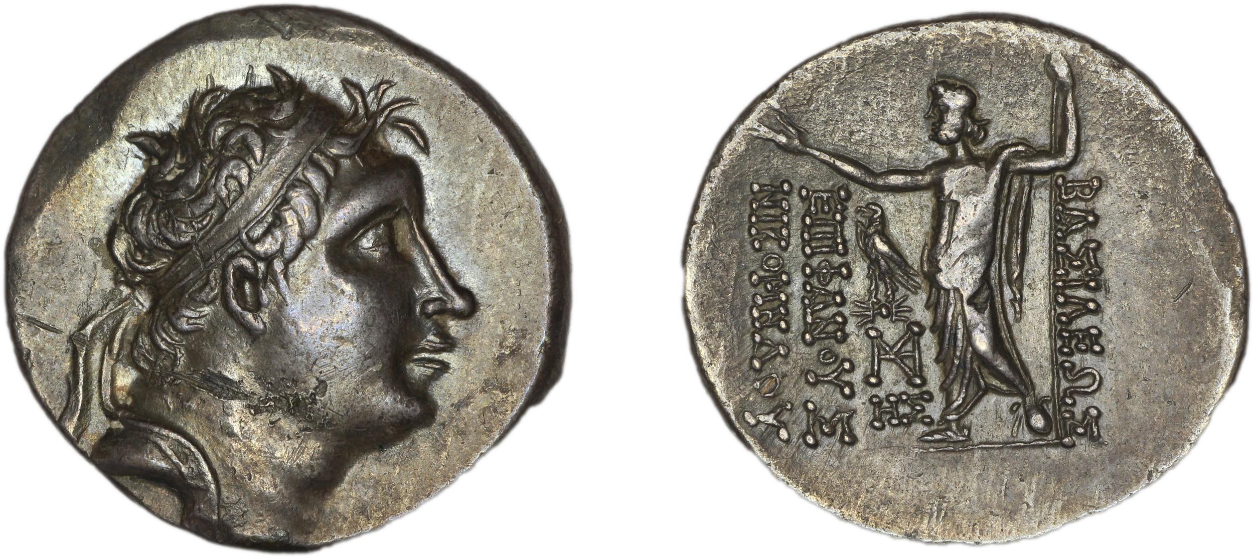 Nicomedes IV of Bithynia Bithynia Waddington 1908 40, аверс, bm