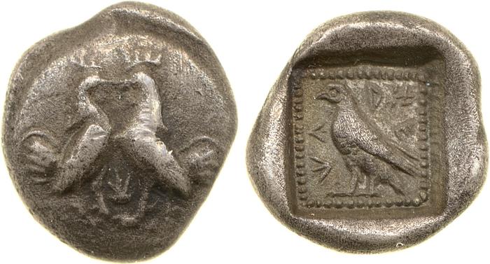 Kherei Lycia Mørkholm and Zahle 1976 18-21, реверс, bm