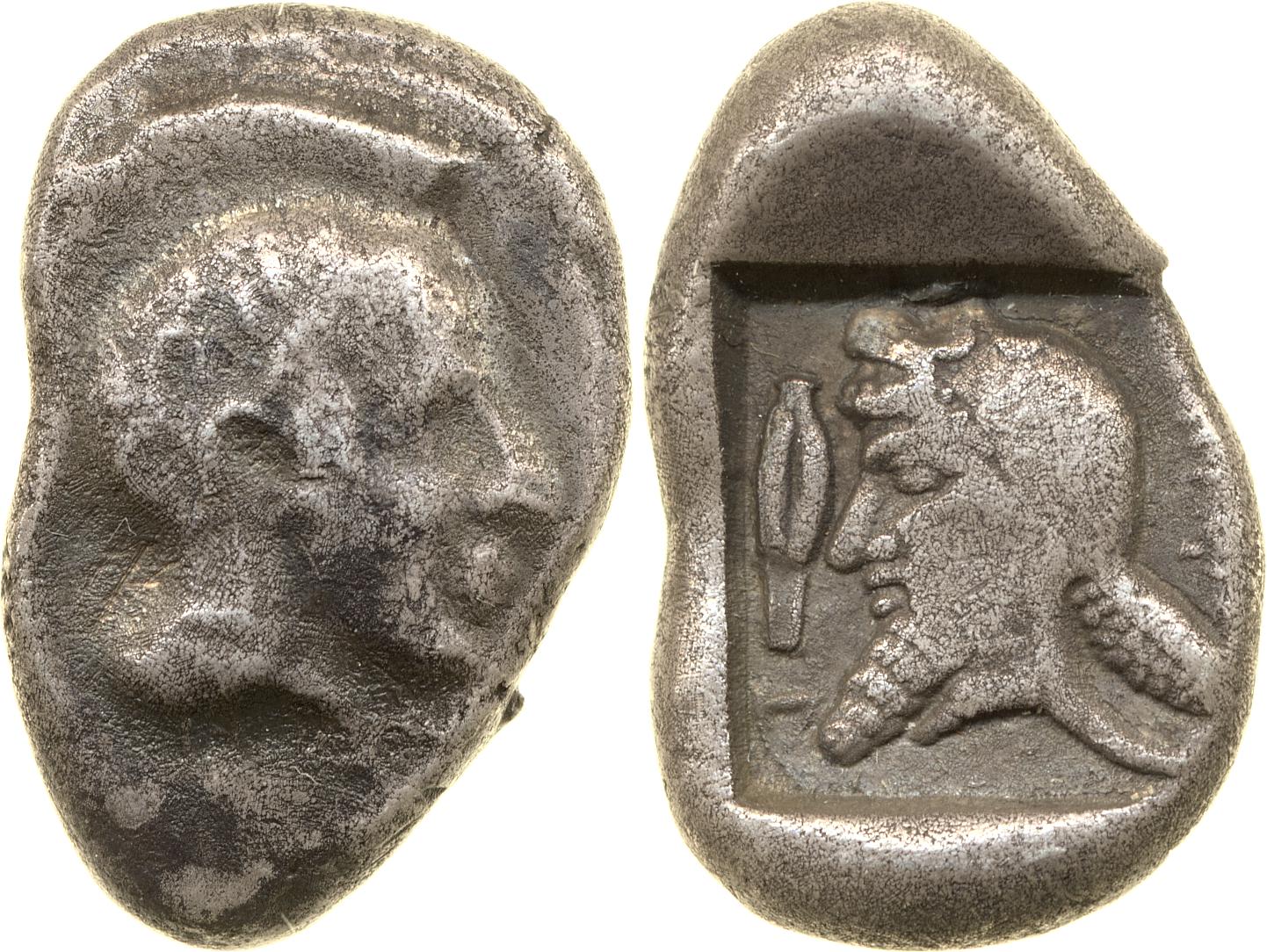 Kherei Lycia Mørkholm and Zahle 1976 55-61, 65-68, аверс, bm