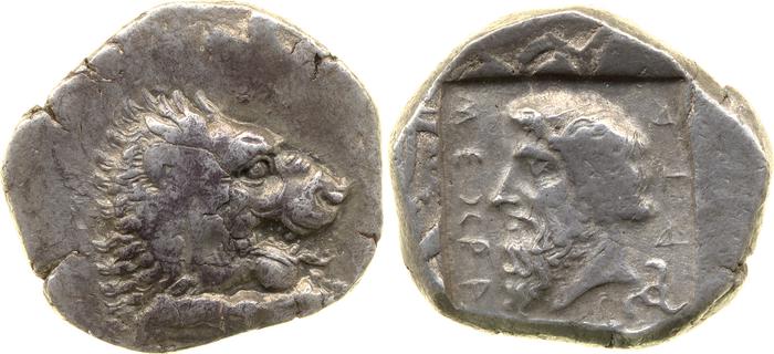 Mithrapata Lycia Mildenberg 1965 A.1-6, реверс, bm