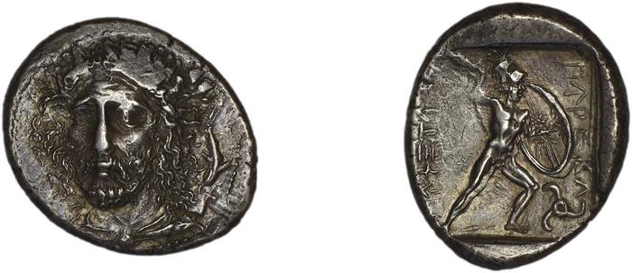 реверс Perikles Phellus Vismara 1989.2 Type CIII
