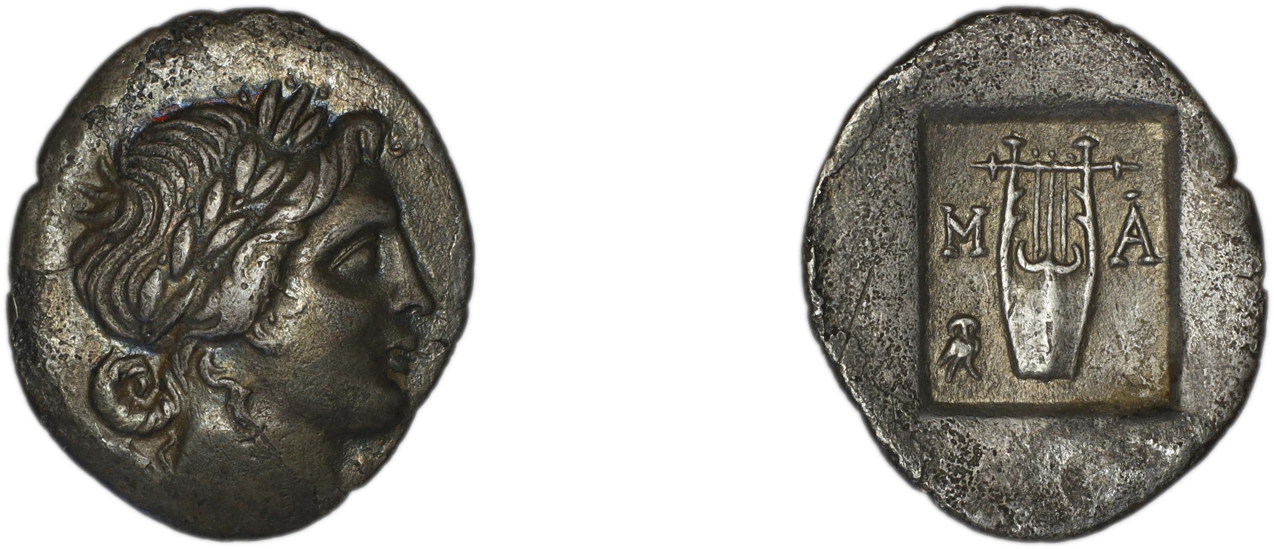 Lycian League Masicytes Troxell 1982 4.98, аверс, bm