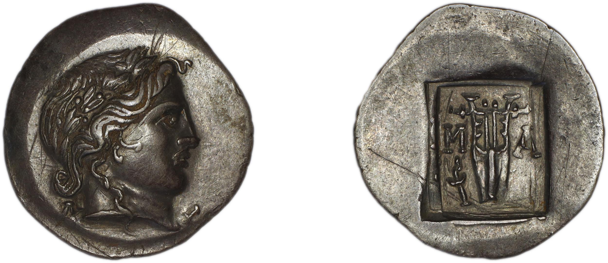 Lycian League Masicytes Troxell 1982 4.99, аверс, bm