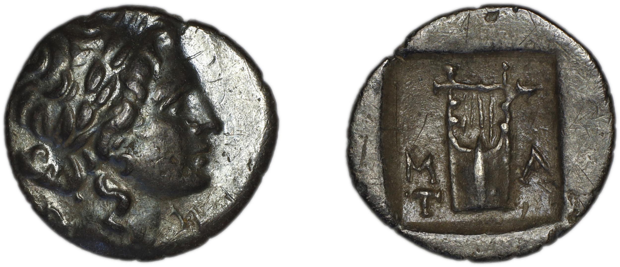 Lycian League Masicytes Troxell 1982 4.87, аверс, bm