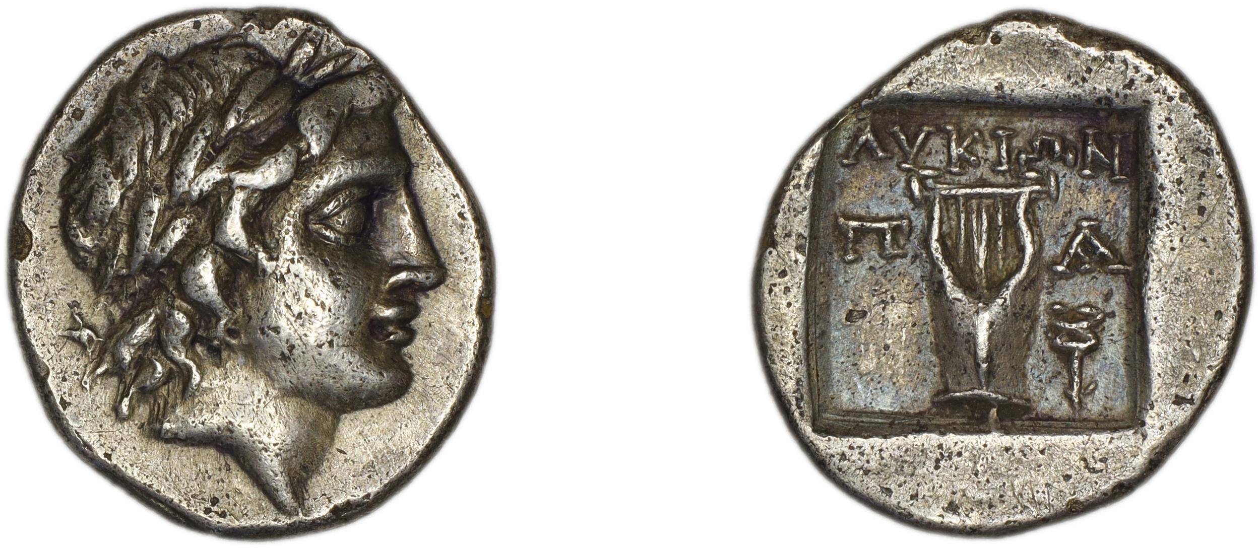 аверс Lycian League Patara Troxell 1982 2.16